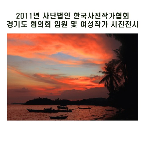 2011년 한국사진작가협회 경기도협의회  임원 및 여성작가 사진전시 28점